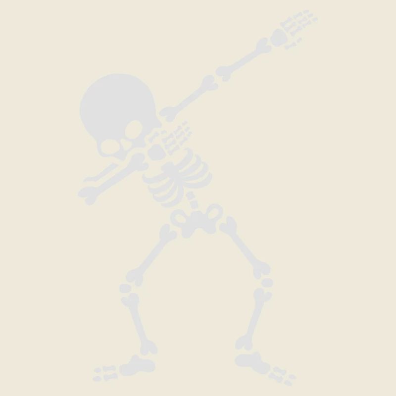 Dabbing Skelett Dab dance Tanz Halloween