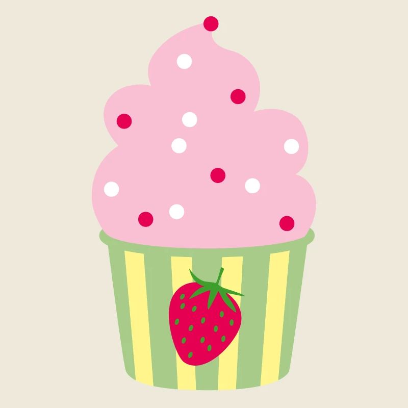 Icecream Cup Erdbeere Erdbeerzeit Eis Sommer Fun