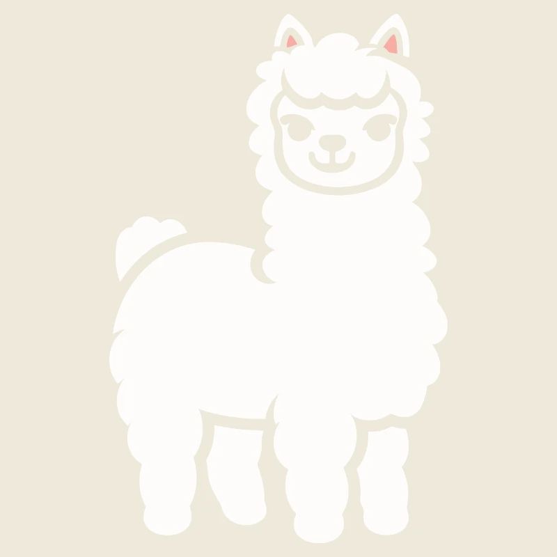Cute little llama humor