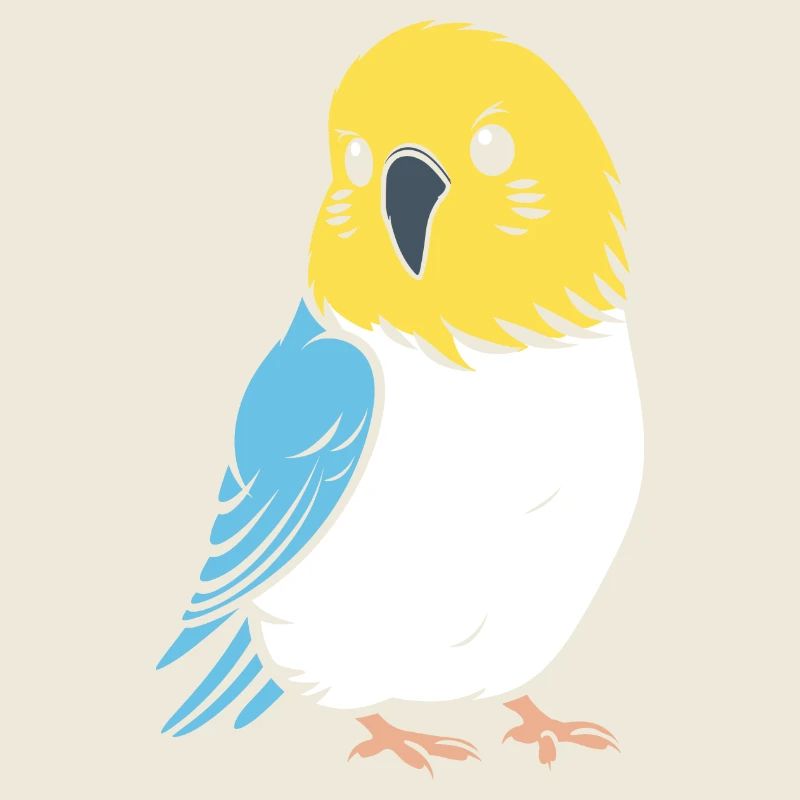 Cute little parakeet
