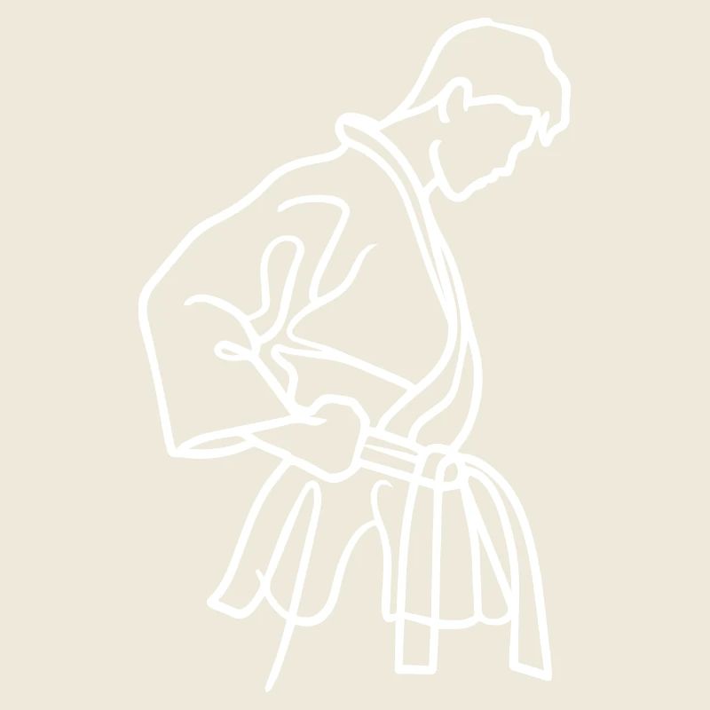 Croquis de karaté