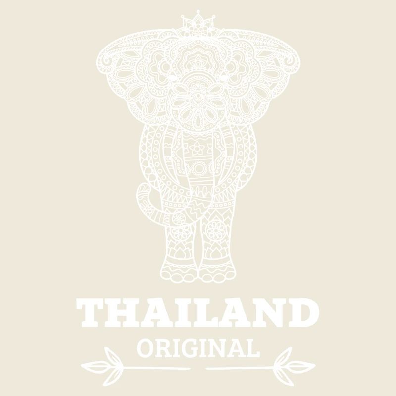 Chemise graphique éléphant de Thaïlande
