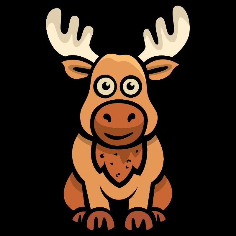 Mignon Dessin Animé Orignal