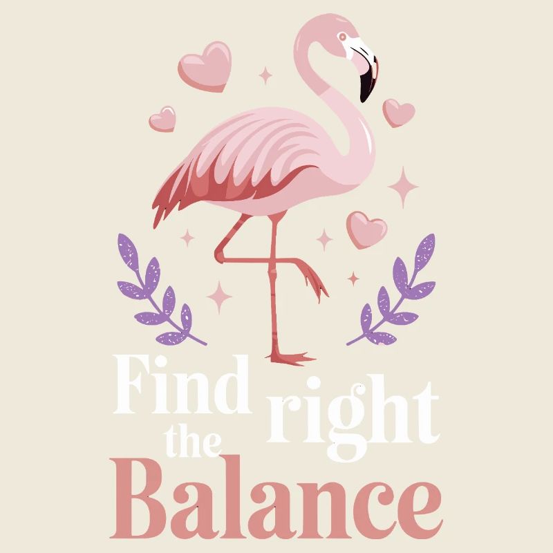 Trouver le bon équilibre : Diction du flamant rose