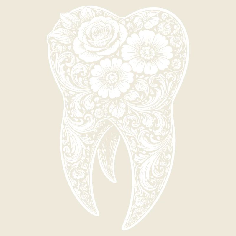 Tooth Blossom Ornament Design