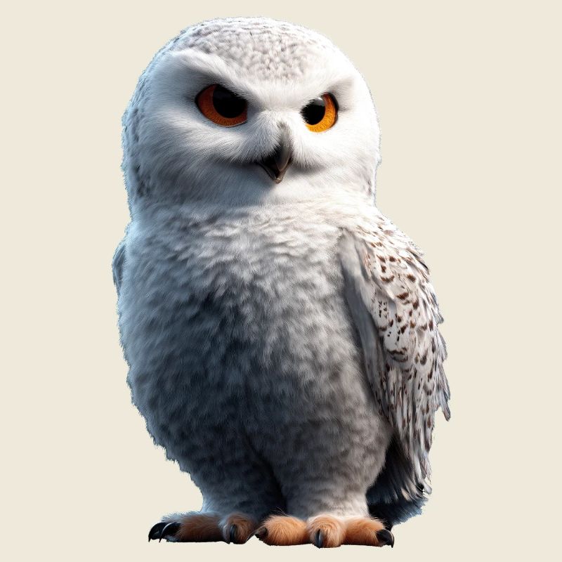 Schneeeule Weiße Eule Kauz Uhu Owl Schnee Eulen
