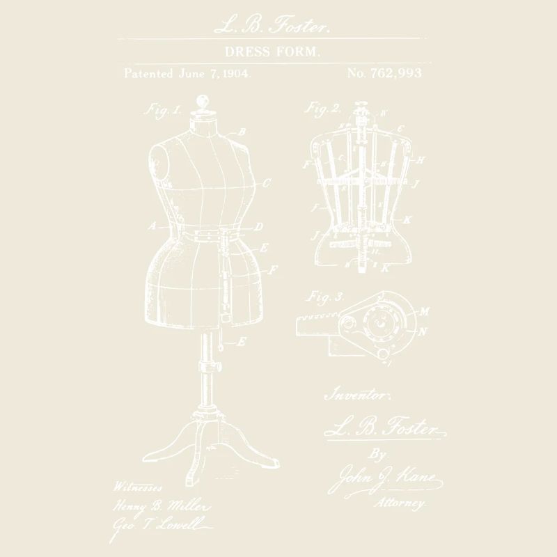 Plan de mannequin vintage