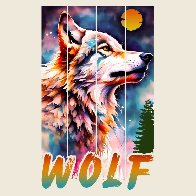 ART DE LA NATURE DU LOUP