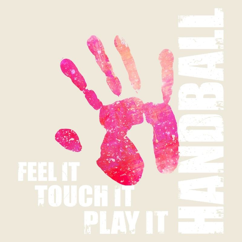 feel it touch it play it HANDBALL