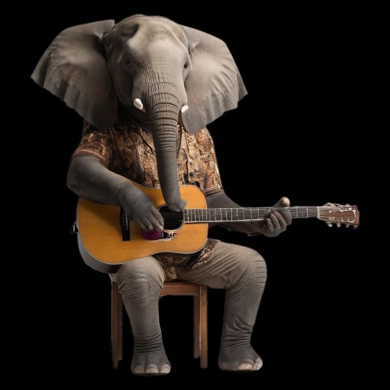 Héléphant guitare