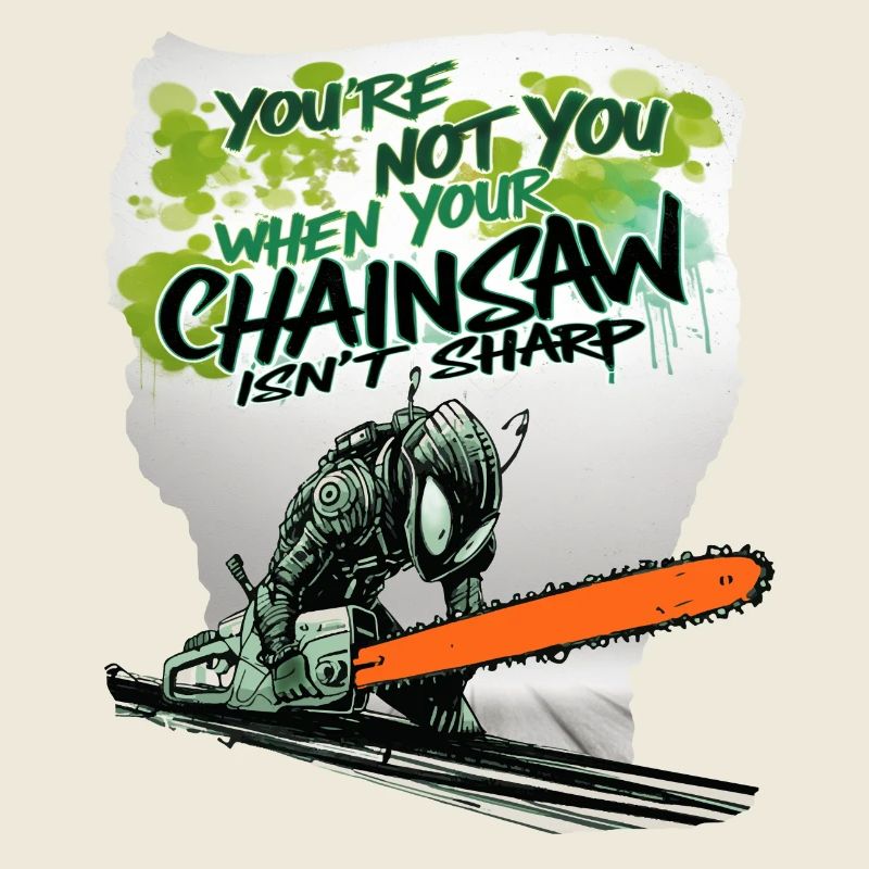 Du bist nicht du wenn Kette stumpf ist