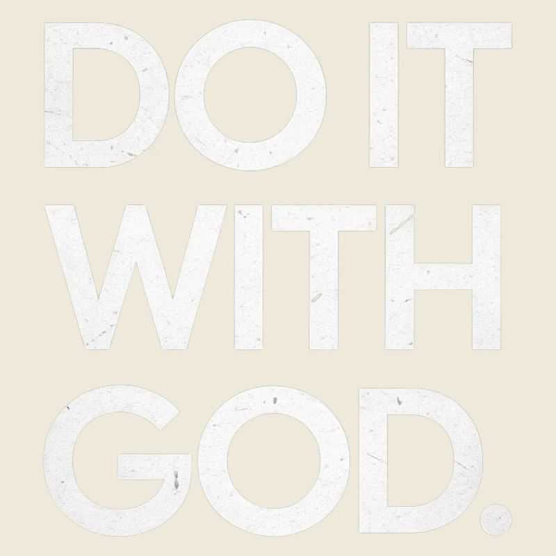 Do it with God - cooles christliches Geschenk