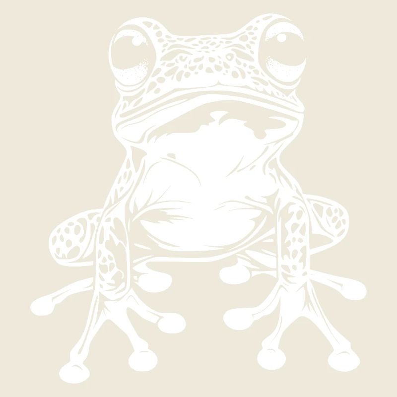 grenouille illustration graphique reptile