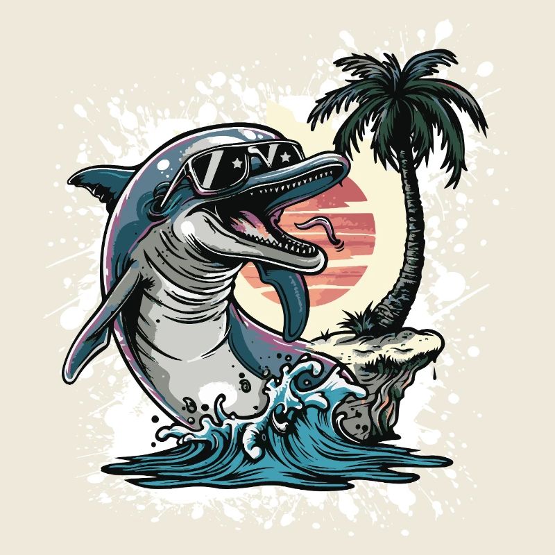 Delfin Sommer Urlaub