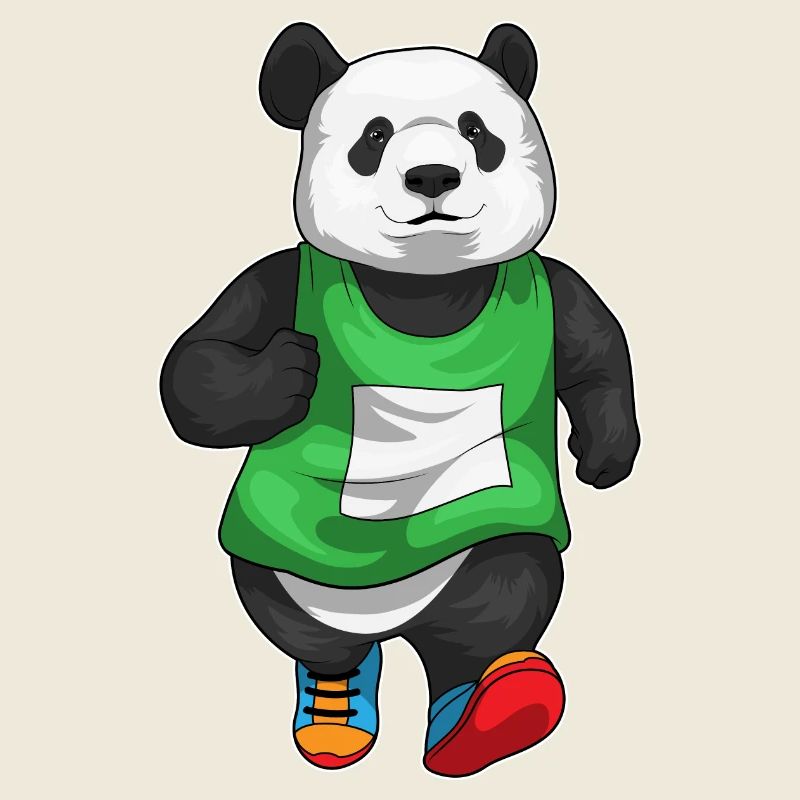Panda Jogger Jogging Sport