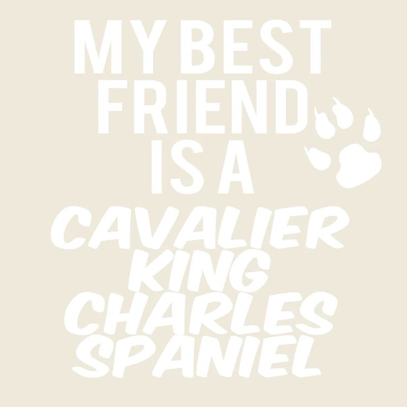 My friend is a cavalier kinig charles spaniel