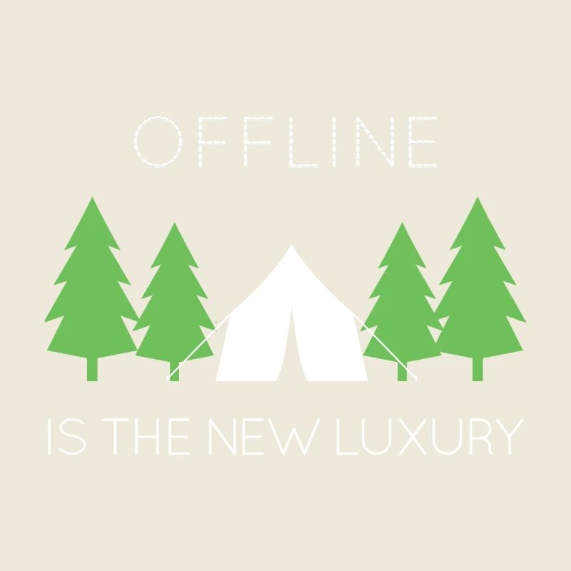 Offline ist der neue Luxus