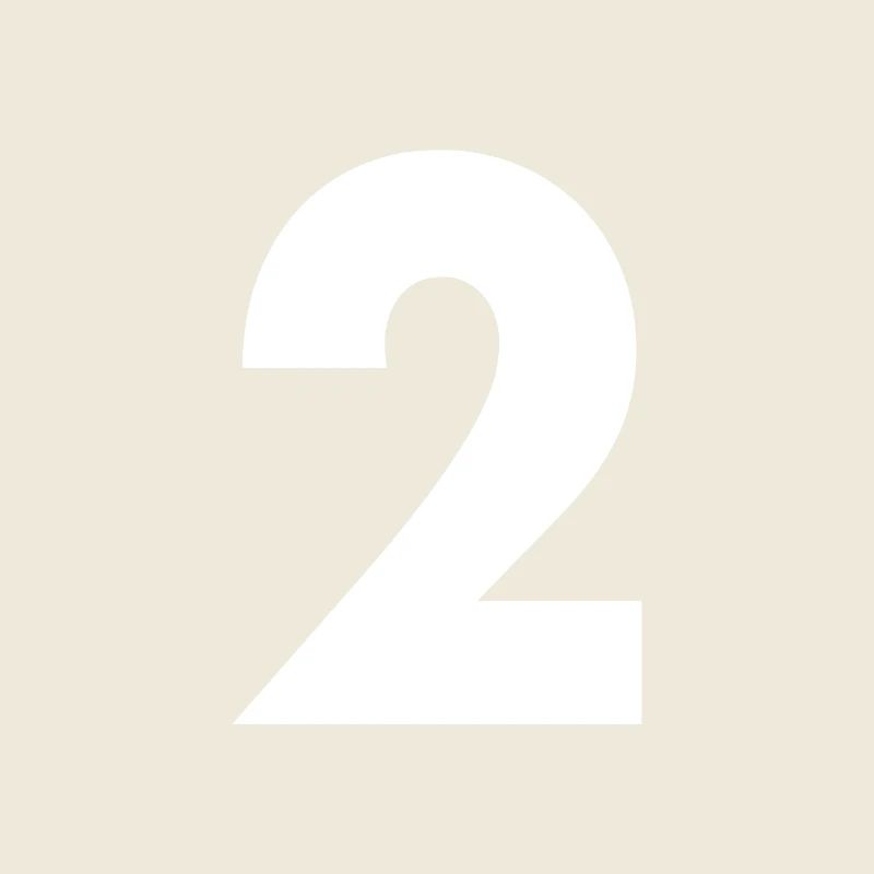 Zahl 2, Nummer 2, 2, two, Number two, Zwei