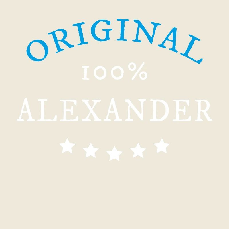 Original 100% Alexander, Geschenk, Namen