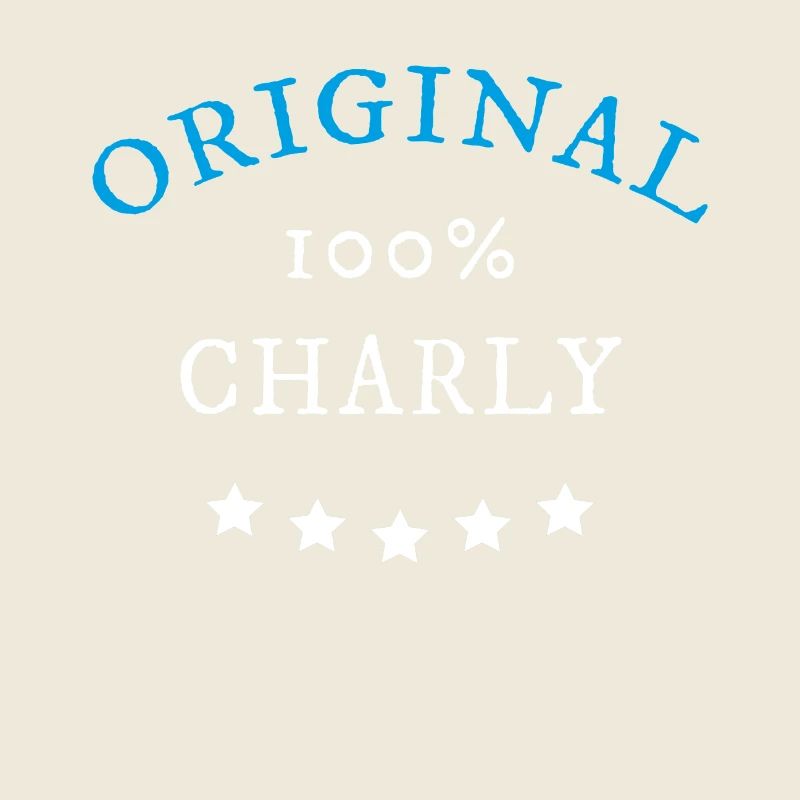 Charly originale 100%, cadeau, nom