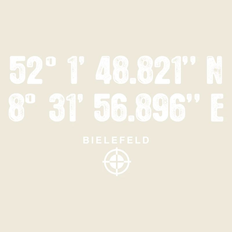 Bielefeld Cadeau de Geocacher Globetrotter