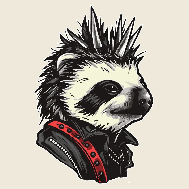 Paresseux punk cool