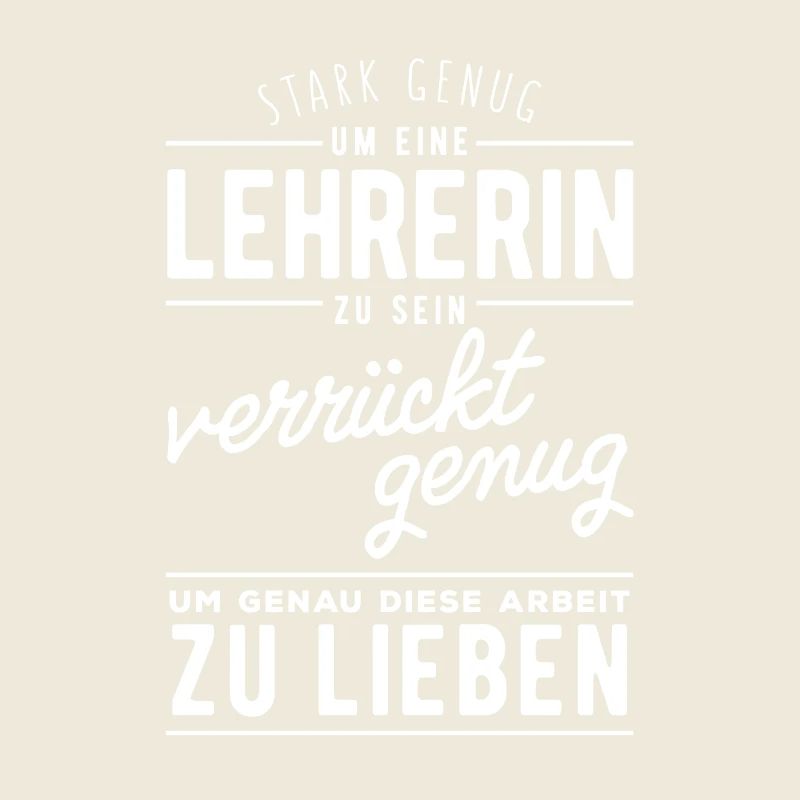 Stark genug, um Lehrerin zu sein
