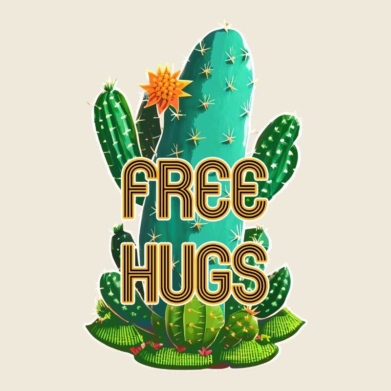 Free Hugs - Cactus