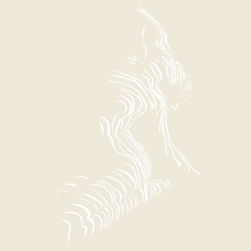 Schöne weibliche Malkunst Zebra bunte Frau
