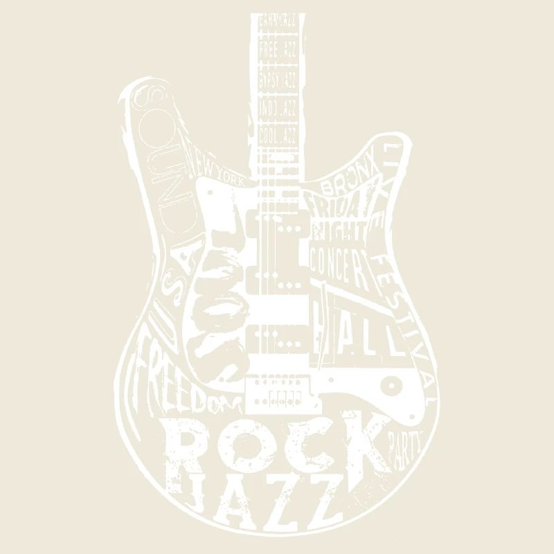 Guitar With Worn Effect