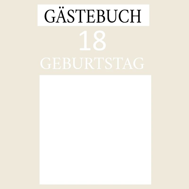 Gästebuch 18. Geburtstag