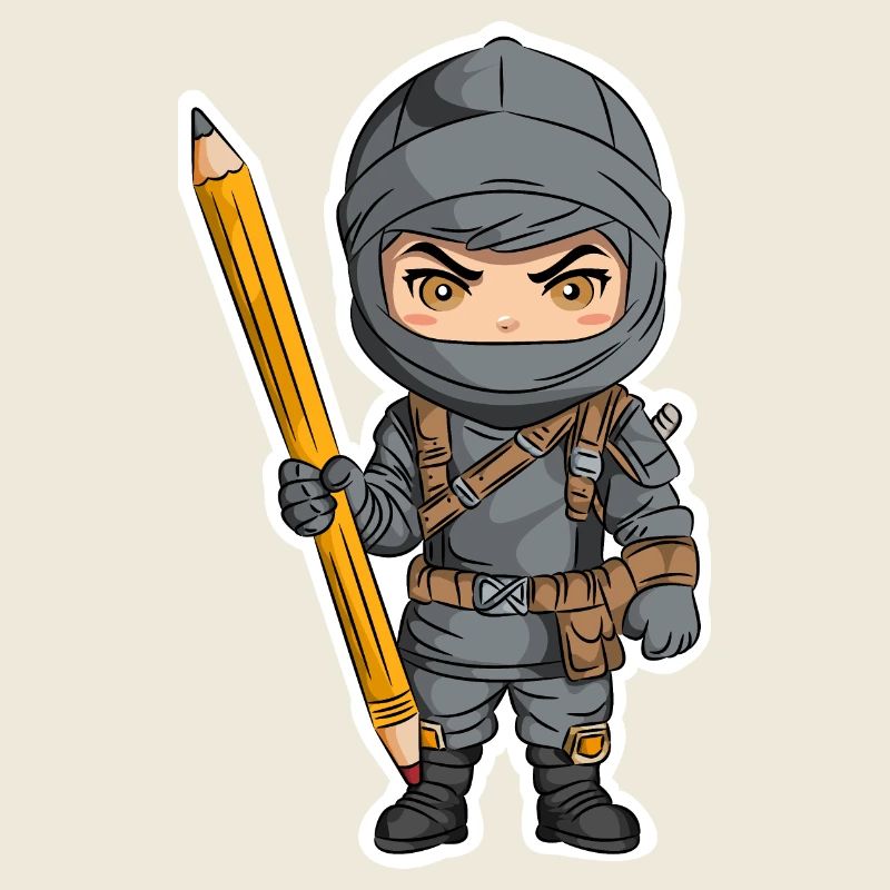 Le petit artiste ninja