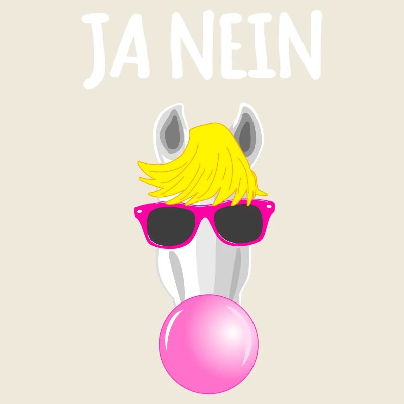 Cheval drôle. Peu importe.