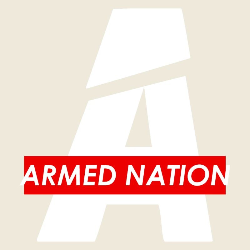 A WHITE - ARMED NATION RED BOX LOGO 2021