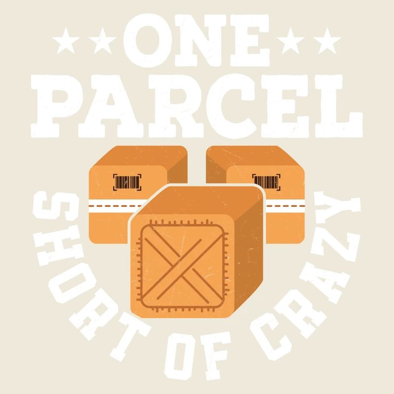 One Parcel Short Of Crazy Postal Worker Mailman