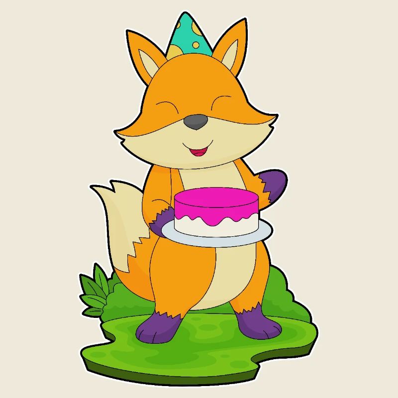 Fuchs Geburtstag Kuchen