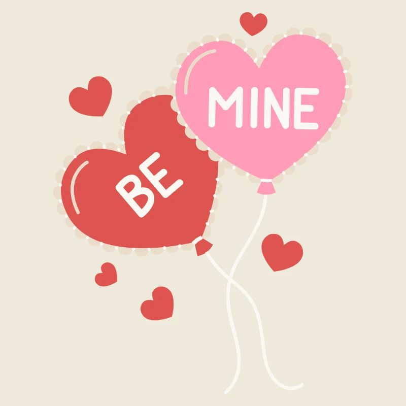 Be Mine - message d'amour