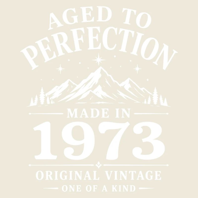 1973 Anniversary 53 Years Retro Vintage 1973