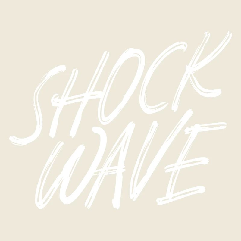 Schockwelle Pinselsturm Design