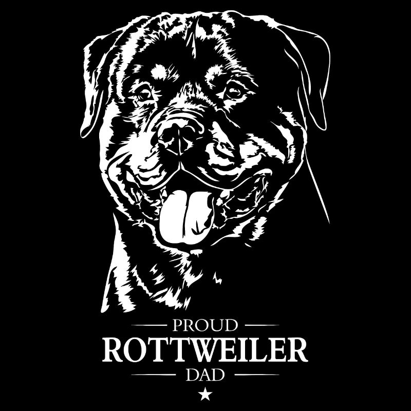 Rottweiler Papa Chien Chien Rottie Wilsigns