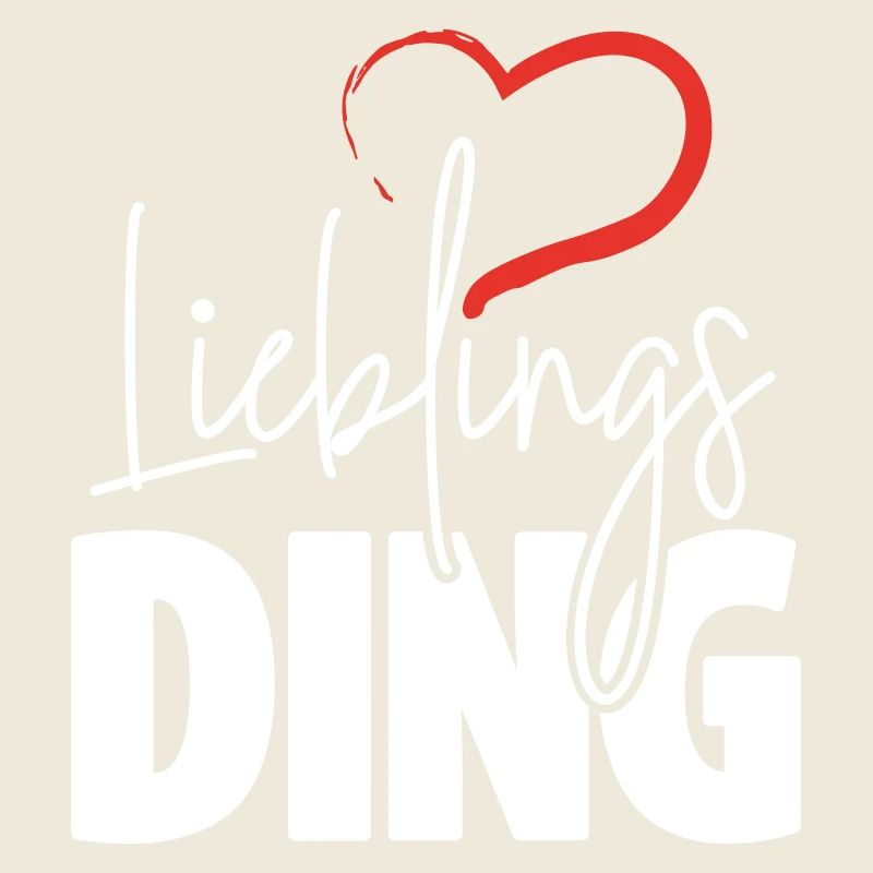 Lieblingsding mit Herz