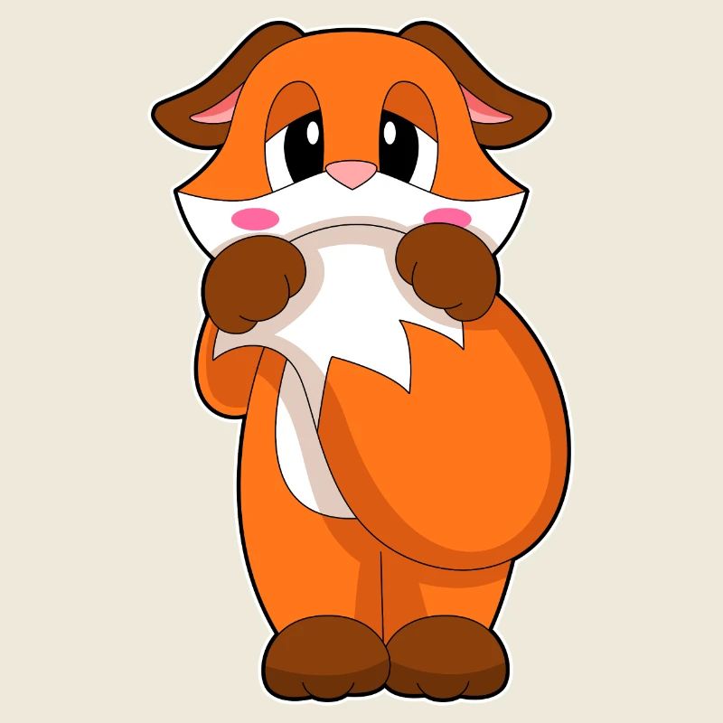Renard timide