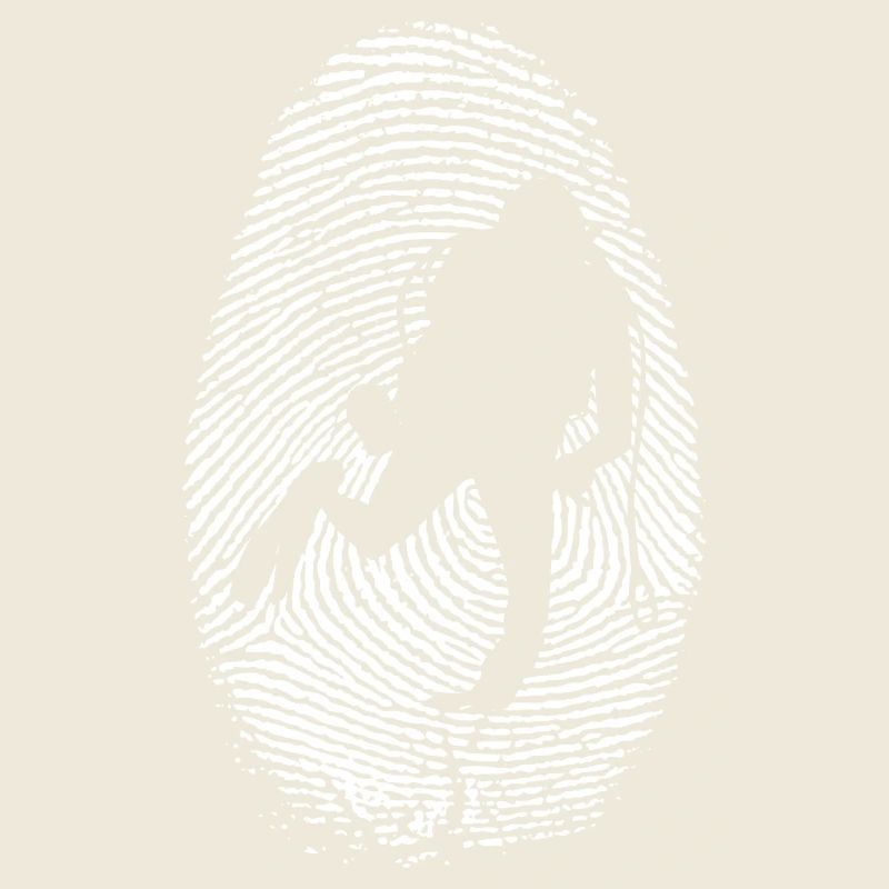 Fingerabdruckrettung: Helping Hand Silhouette