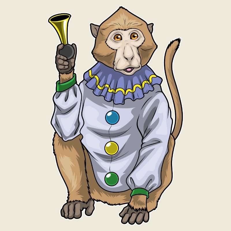 Corne de Clown Singe