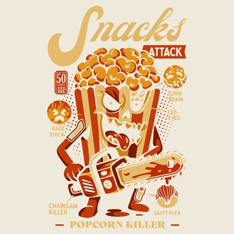 Slasher Snacks Attacks Popcorn Killer