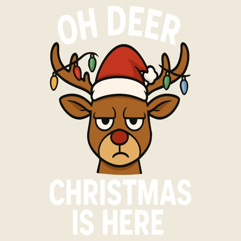Oh Deer Christmas Is Here