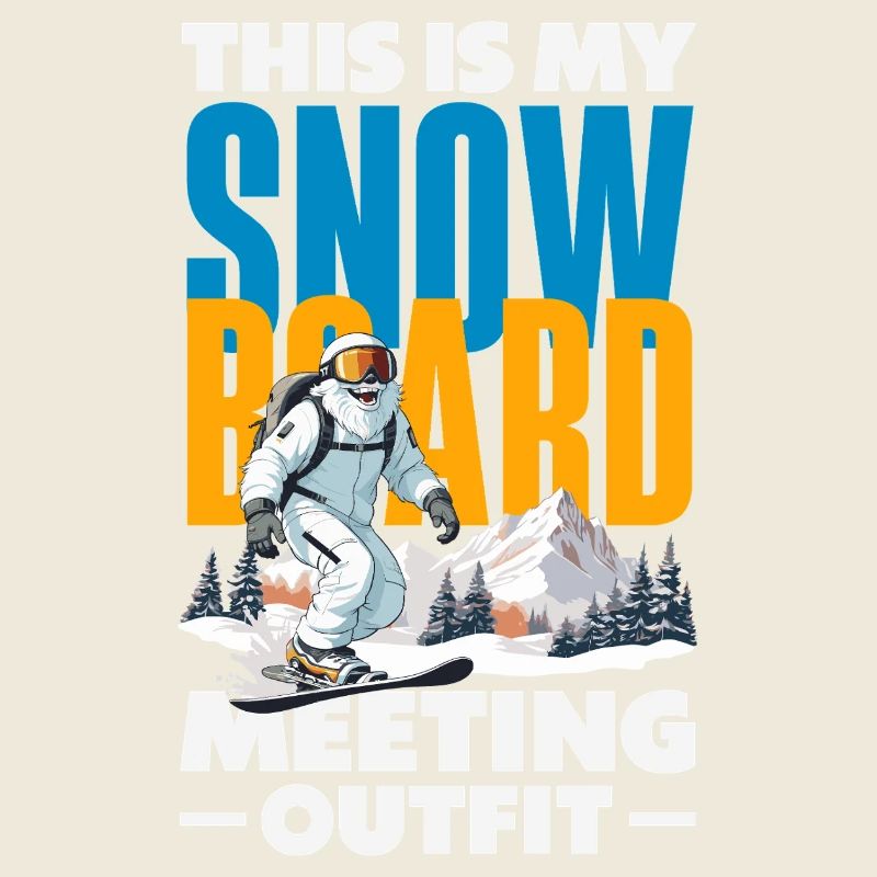 Télésiège de réunion de snowboard snowboard