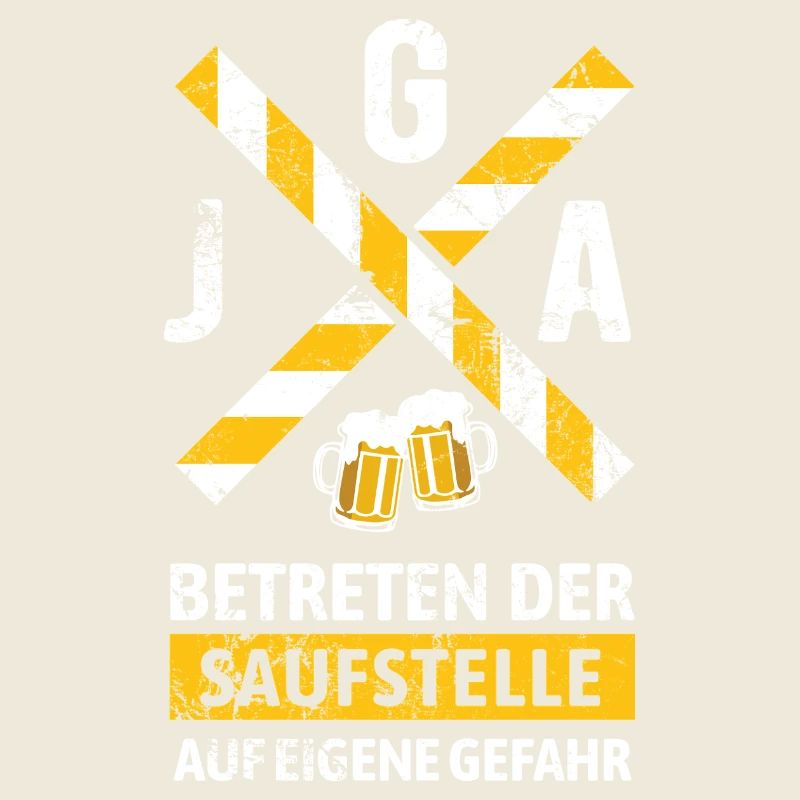 Enterrement de vie de garçon entrant dans le site de consommation d’alcool Avertissement