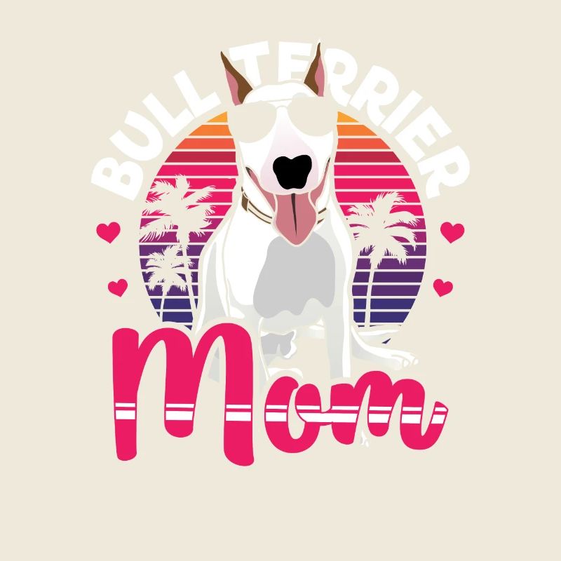 Bull Terrier Maman Cadeau Maîtresse Chien