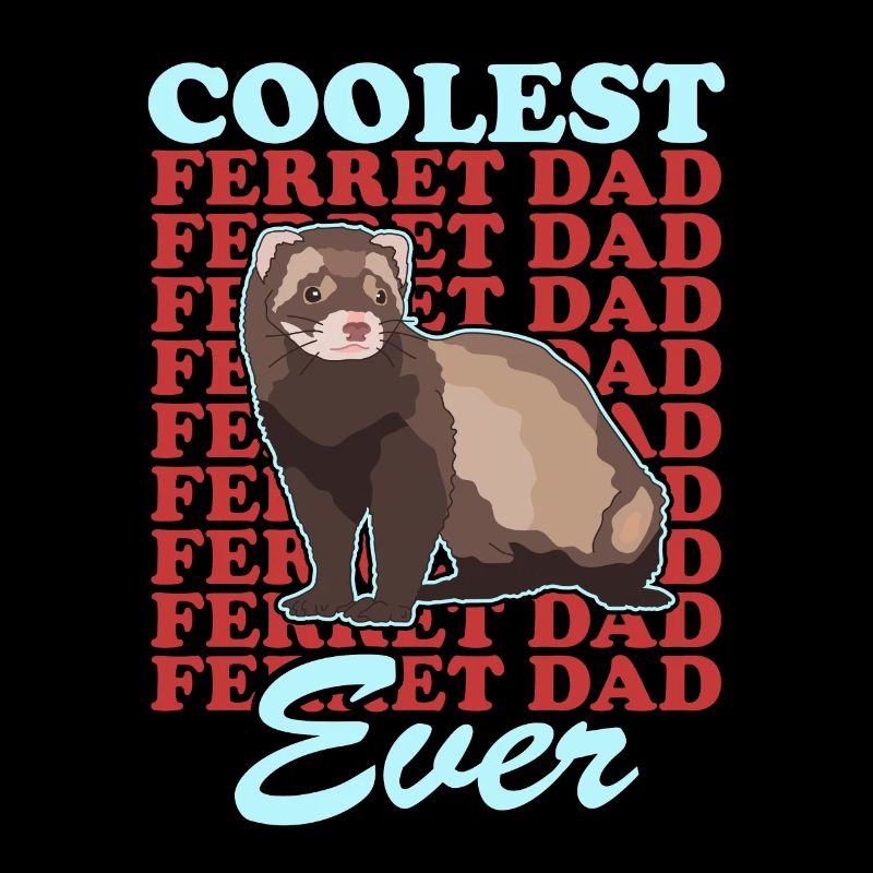 Frettchen Dad Frettchen Besitzer Geschenk